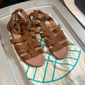 Gladiator sandals, Steve Madden, from stitch fix